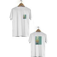 Hero Tasarım BLL664 Beyaz Erkek T-shirt