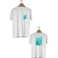 Hero Tasarım BLL668 Beyaz Erkek T-shirt