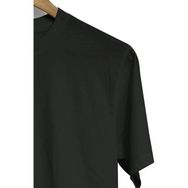 Hero Tasarım BLL688 Siyah Hiç Ön Arka Baskılı Bisiklet Yaka Kısa Kollu Erkek T-shirt