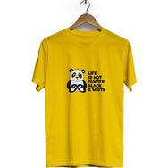 Hero Tasarım BLL852 Sarı Erkek T-shirt