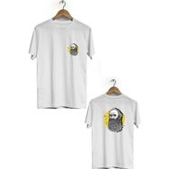Hero Tasarım BLL915 Beyaz Erkek T-shirt