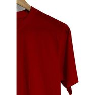 Hero Tasarım BLL919 Bordo David El Heykeli Ön Arka Baskılı Bisiklet Yaka Erkek T-shirt
