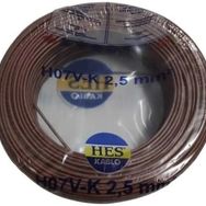 Hes Kahverengi 2.5 mm 100 mt Nya Kablo