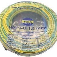 Hes Sarı Yeşil 1.5 mm 100 mt Nya Kablo