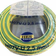 Hes Sarı Yeşil 2.5 mm 100 mt Nya Kablo