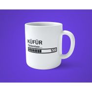 Hesaplısı Burada Küfür Yükleniyor Baskılı Kupa Bardak