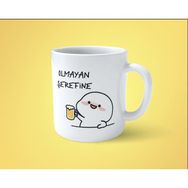 Hesaplısı Burada Olmayan Şerefine İçiyorum 1 Baskılı Kupa