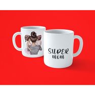 Hesaplısı Burada Super Mom Kız Annelerine Özel Baskılı Kupa Bardak