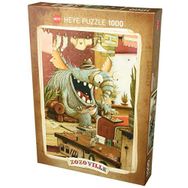 Heye Zozoville Çamaşır Günü 1000 Parça Puzzle
