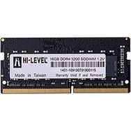 Hi-Level HLV-SOPC25600D4/16G 16 GB DDR4 3200 MHz CL22 Notebook Bellek