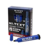 Hi-Text 830PBM Yuvarlak Uç Mavi 12'li Paket Marker Kalem