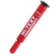 Hi-Text 830PC Permanent Kesik Uç Kırmızı Marker Kalem
