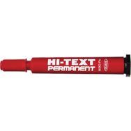 Hi-Text Permanent 830PC Kırmızı Kesik Uç Markör