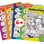 Highlights 491255-488378-485129-482254 Hidden Pictures Gizli Resimler 4'lü Puzzle