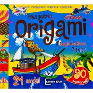 Hikayelerle Origami Kağıt Katlama Sanatı Seyahat - Karton Kitap