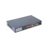 Hikvision DS-3E0318P-E/M 16Port 10/100 Poe 1Port Gigabit Uplink 1Port Gigabit SFP 130W Yönetilemez Poe Switch