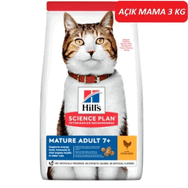 Hill's 3 kg Mature Adult +7 Tavuklu Yaşlı Kedi Maması