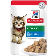 Hill's Chunks İn Gravy Kitten Balıklı Yavru Kedi Yaş Maması 85 g