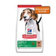 Hill's Science Plan 12+2 kg Healthy Development Kuzulu Orta Irk Yavru Köpek Maması