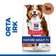 Hill's Science Plan 14 kg Light +7 Yaşlı Orta Irk Kuzulu ve Pirinçli Köpek Maması