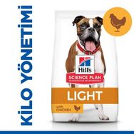 Hill's Science Plan 2.5 kg Light Tavuklu Orta Irk Yetişkin Köpek Maması
