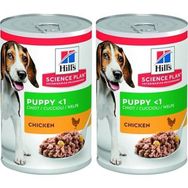Hills Science Plan 2x370 gr Hills Puppy Tavuklu Yavru Konserve Köpek Maması