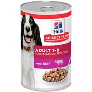 Hills Science Plan 370 gr Adult Biftekli Yetişkin Konserve Köpek Maması