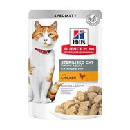 Hill's Science Plan Gravy Sterilesed Kısırlaştırılmış Tavuklu 85 gr Yaş Kedi Maması