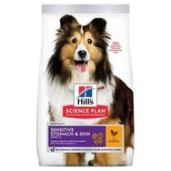 Hill's Science Plan Sensitive Skin Tavuklu Orta Irk 14 kg Yetişkin Köpek Maması