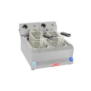 Himaksan HMK-FE3+3 Endüstriyel 5000 Watt Çiftli 3+3 Lt Elektrikli Fritöz
