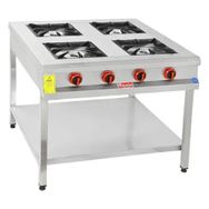 Himaksan HMK-TBOG 880 Taban Raflı Gazlı Ocak