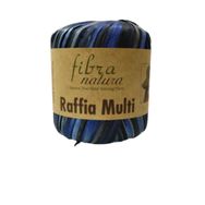 Himalaya 117 07 Siyah Lacivert Fibra Natura Raffia Multi İp