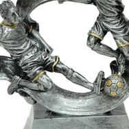 Himarry 2 Futbolcu Dekoratif Hediyelik Çok Renkli Biblo