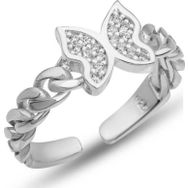 Himarry 925 Ayar Ayarlanabilir Kelebek Kadin Gümüş Yüzük