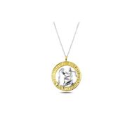 Himarry ​925 Ayar Gold Kova Burcu Gümüş Kolye