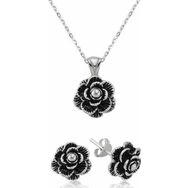 Himarry 925 Ayar Gümüş Çiçek Set