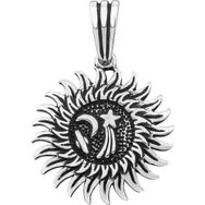 Himarry 925 Ayar Gümüş Galaksi Erkek Kolye Ucu