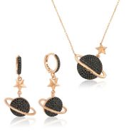 Himarry 925 Ayar Gümüş Gezegen Set