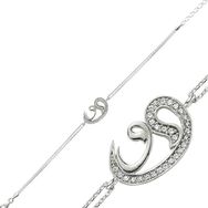 Himarry 925 Ayar Gümüş İki Vav Bileklik