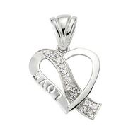 Himarry 925 Ayar Kalp Love Kadın Gümüş Kolye