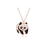 Himarry 925 Ayar Panda Kadın Gümüş Kolye
