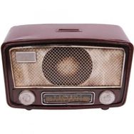 Himarry Dekoratif Metal Radyo Kumbaralı Vintage Çok Renkli Hediyelik Eşya