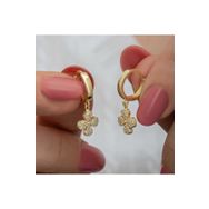 Himarry ​Gold Sallantılı Yonca Kadın Gümüş Küpe