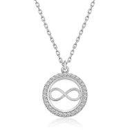 Himarry Minik Sonsuzluk 925 Ayar Kadın Gümüş Kolye