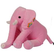 Himarry Oturan Dişli Pembe Fil 50 cm Peluş Oyuncak