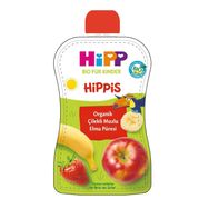 Hipp 100 gr Organik Çilekli Muzlu Elma Püresi