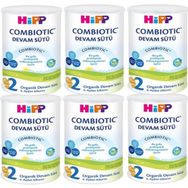 Hipp 2 Combiotik Organik 350 gr 6'lı Devam Sütü