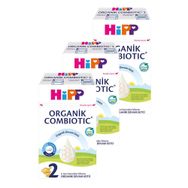 Hipp 2 Organik Combiotic 3x600 gr Devam Sütü