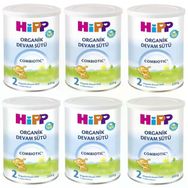 Hipp 2 Organik Combiotic 6x350 gr Bebek Sütü