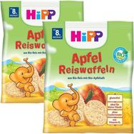 Hipp 2x30 gr Organik Elmalı Pirinçli Bebek Gofreti
